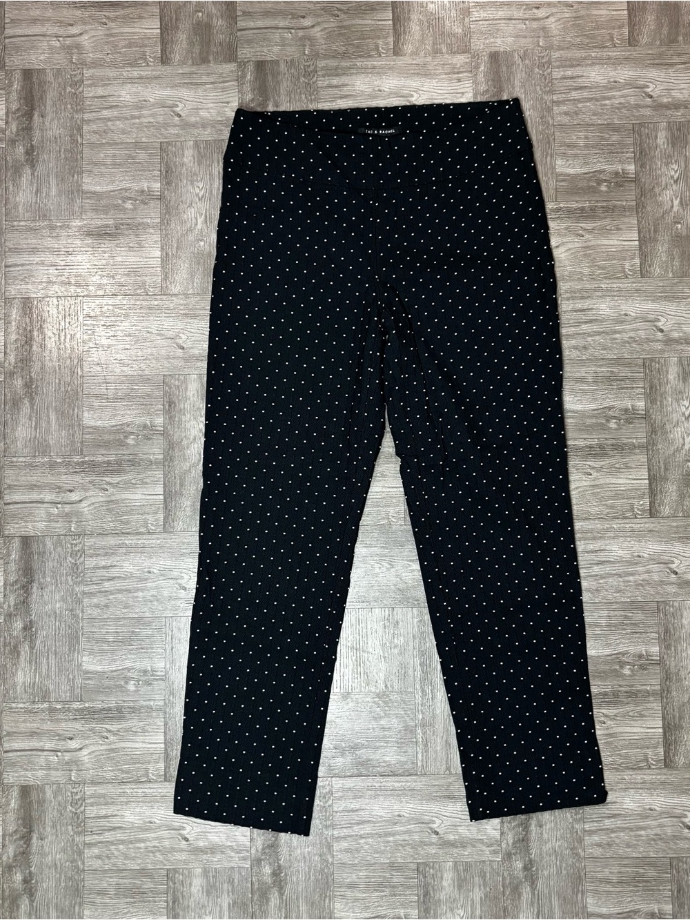 Zac & Rachel Polka Dot Pull On Pants Size 8